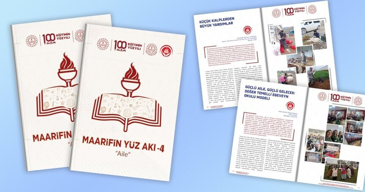 MEB'in Maarifin Yüz Akı dergisinin dördüncü sayısı yayınlandı