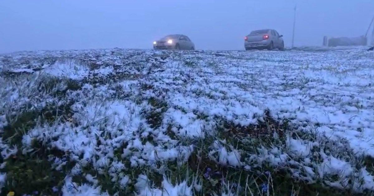 Mayıs ayında kar yağdı! Tokat'ın yaylası beyaza büründü