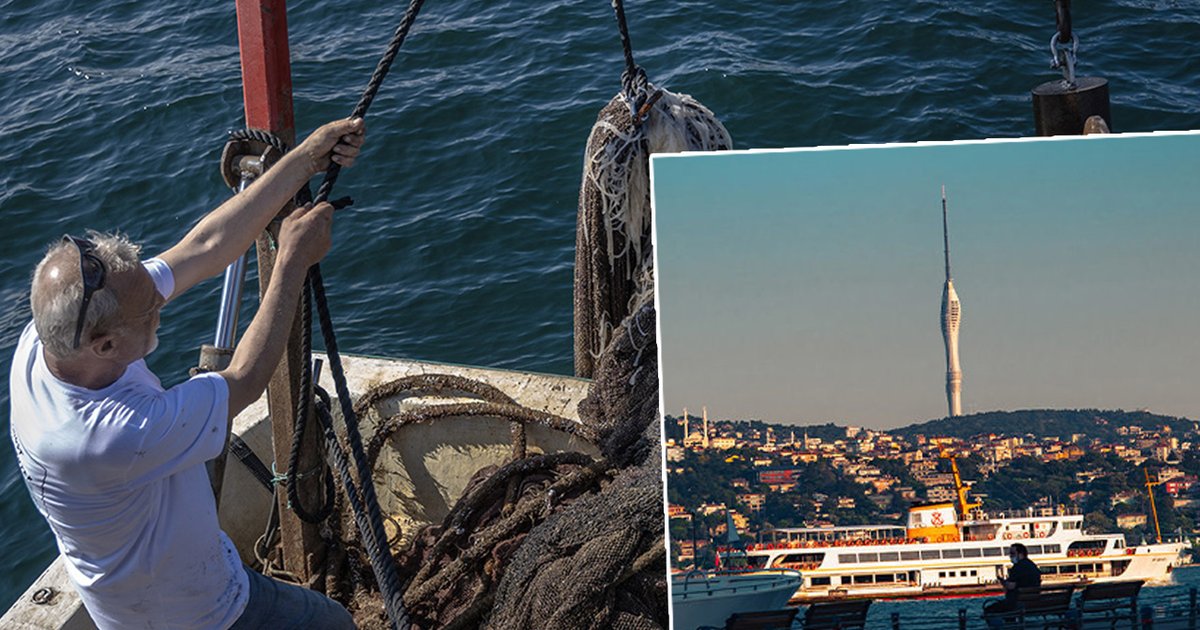 Marmara Denizi'nde dev hayalet ağ operasyonu