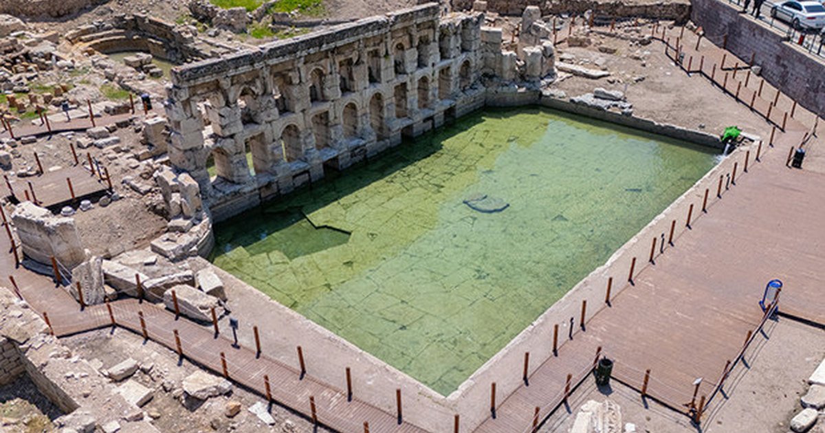 Yozgat'taki Kral Kızı Roma Hamamı ziyaretçilerini ağırlıyor