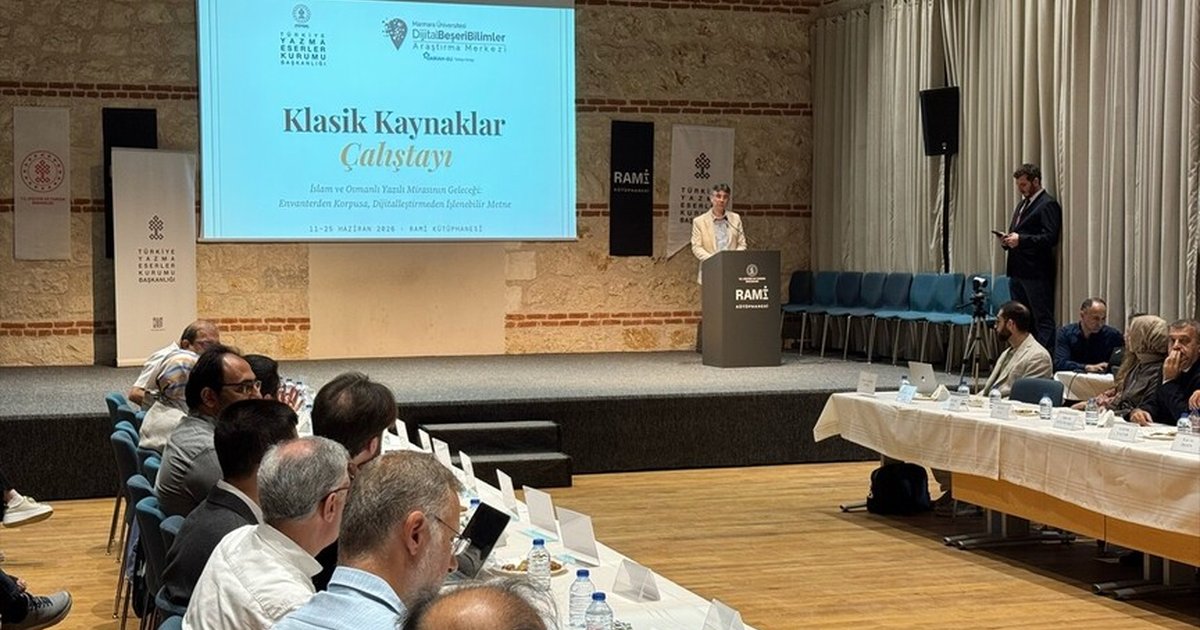Klasik Kaynaklar Çalıştayı Rami Kütüphanesi'nde Başladı