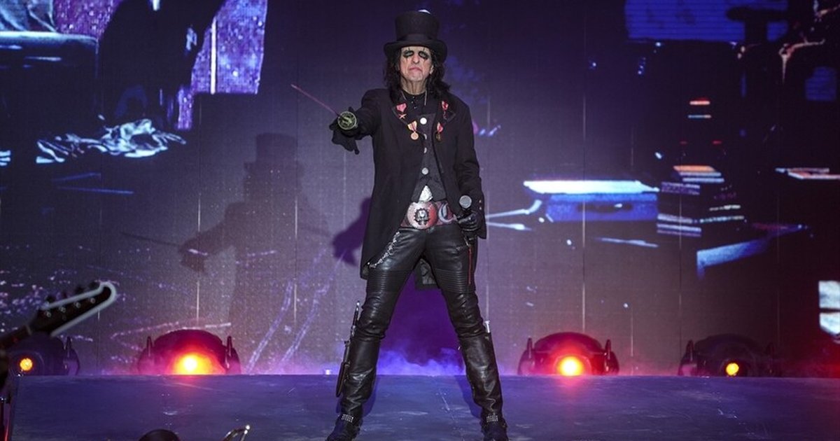 Alice Cooper İstanbul'da konser verdi