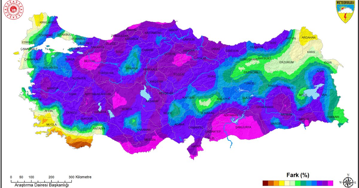 Türkiye'de Mayıs Ayı Yağış Rekoru Kırıldı