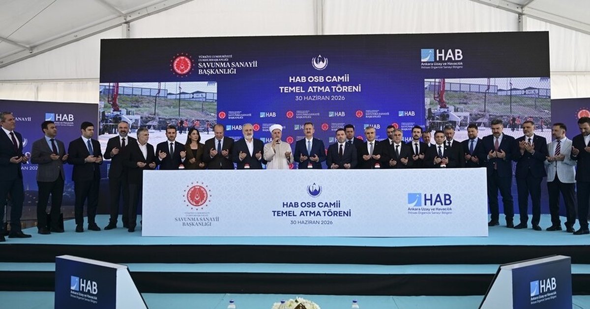 HAB OSB'de caminin temeli atıldı