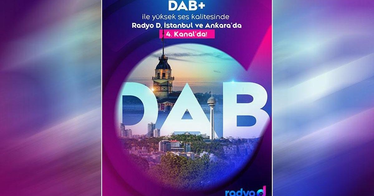 Radyo D, DAB+ ile Ankara'da!