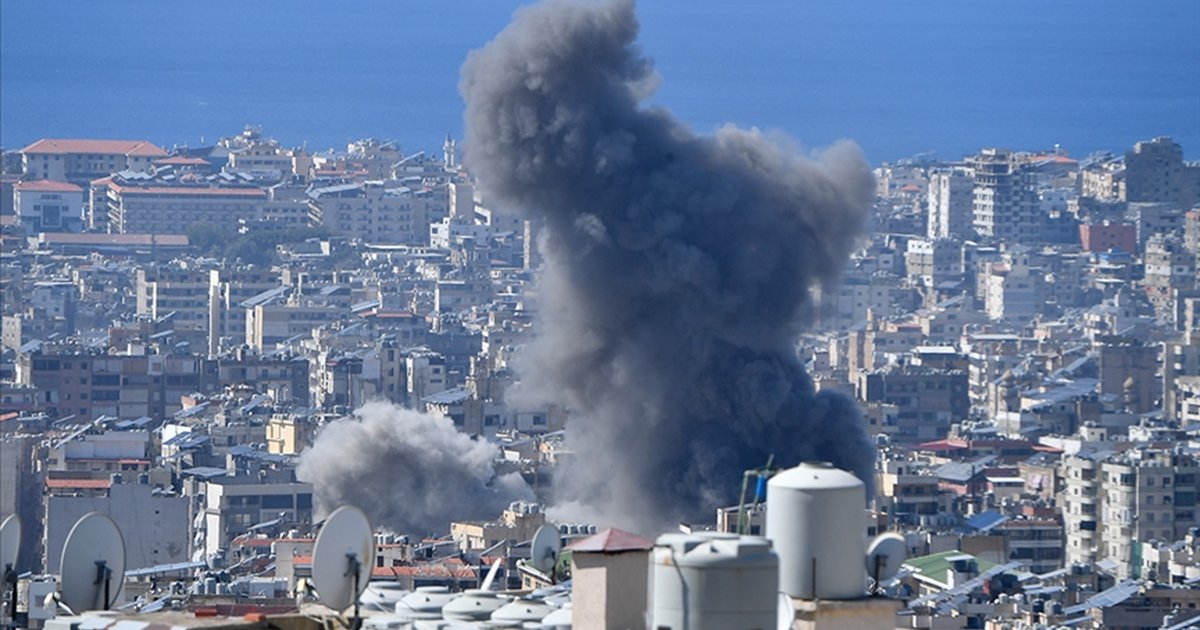 İsrail Lübnan'ın Beyrut kentine hava saldırısı düzenledi