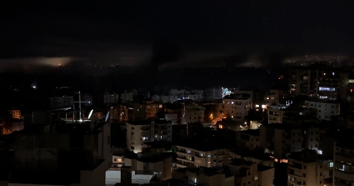 İsrail Lübnan'ın başkenti Beyrut'a hava saldırıları düzenledi