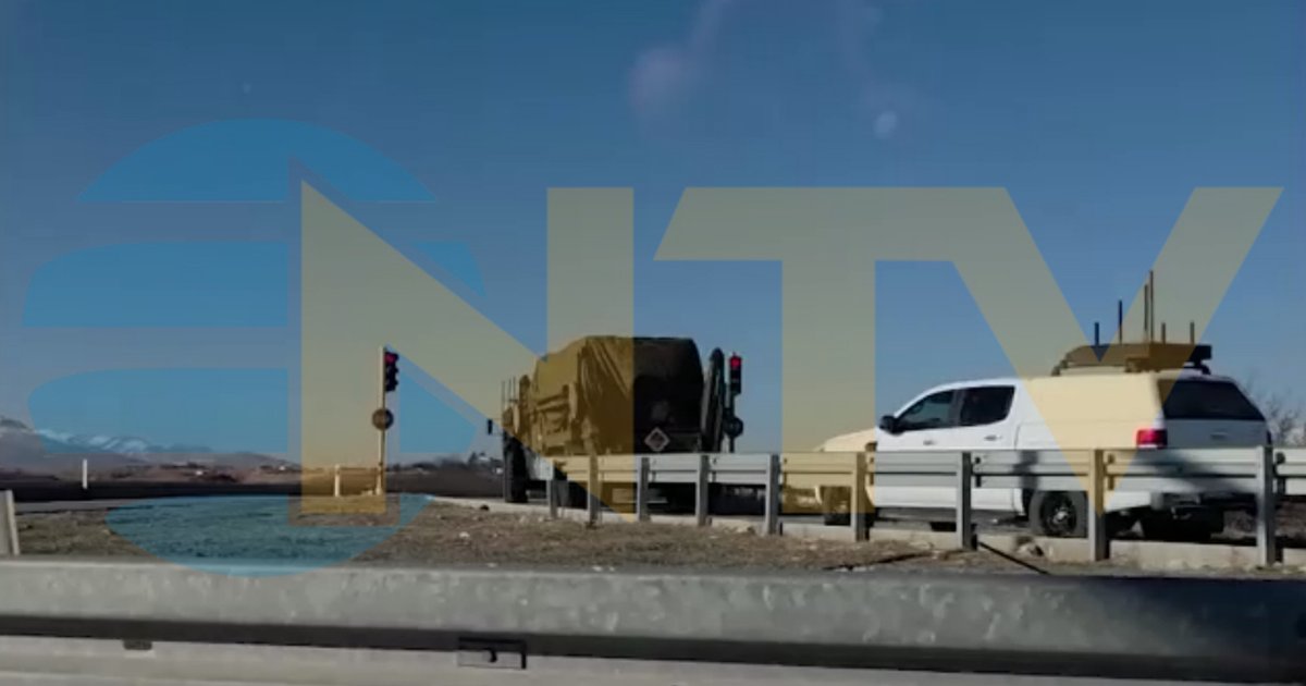 NTV Ekibi Patriot Parçalarını Görüntüledi