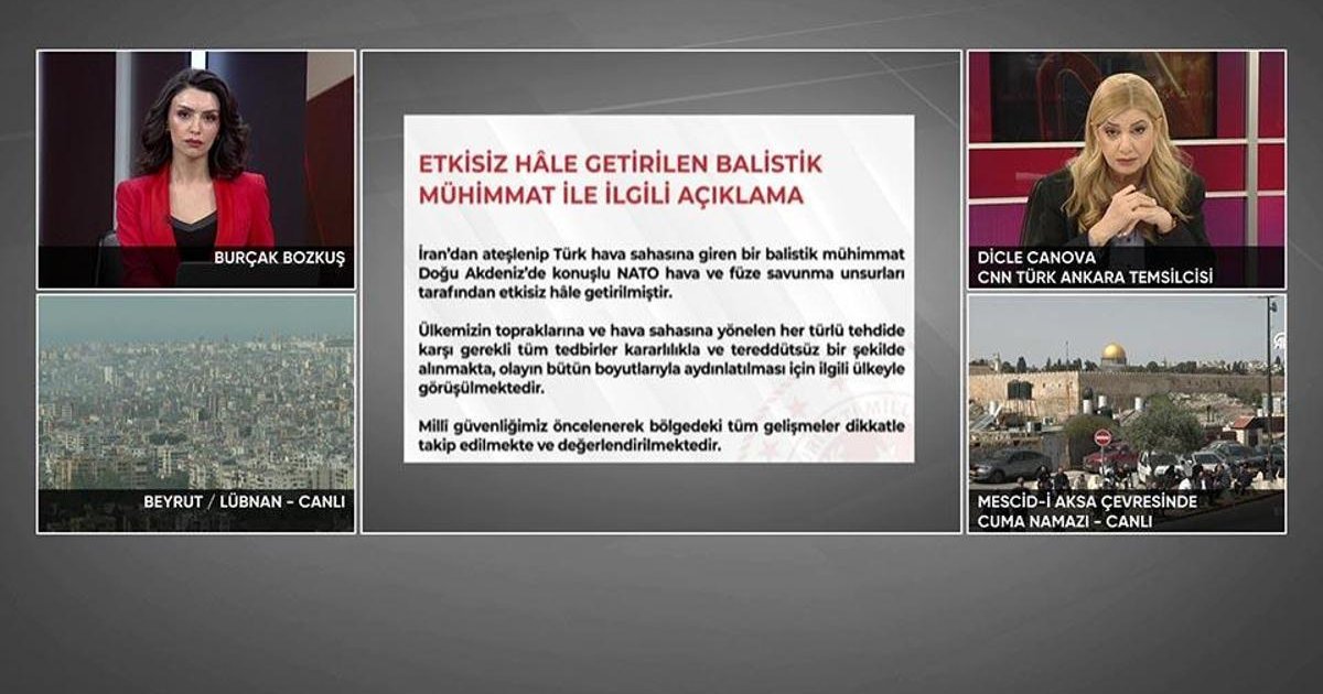 İran'dan fırlatılan füze engellendi: Türkiye'nin tavrı?