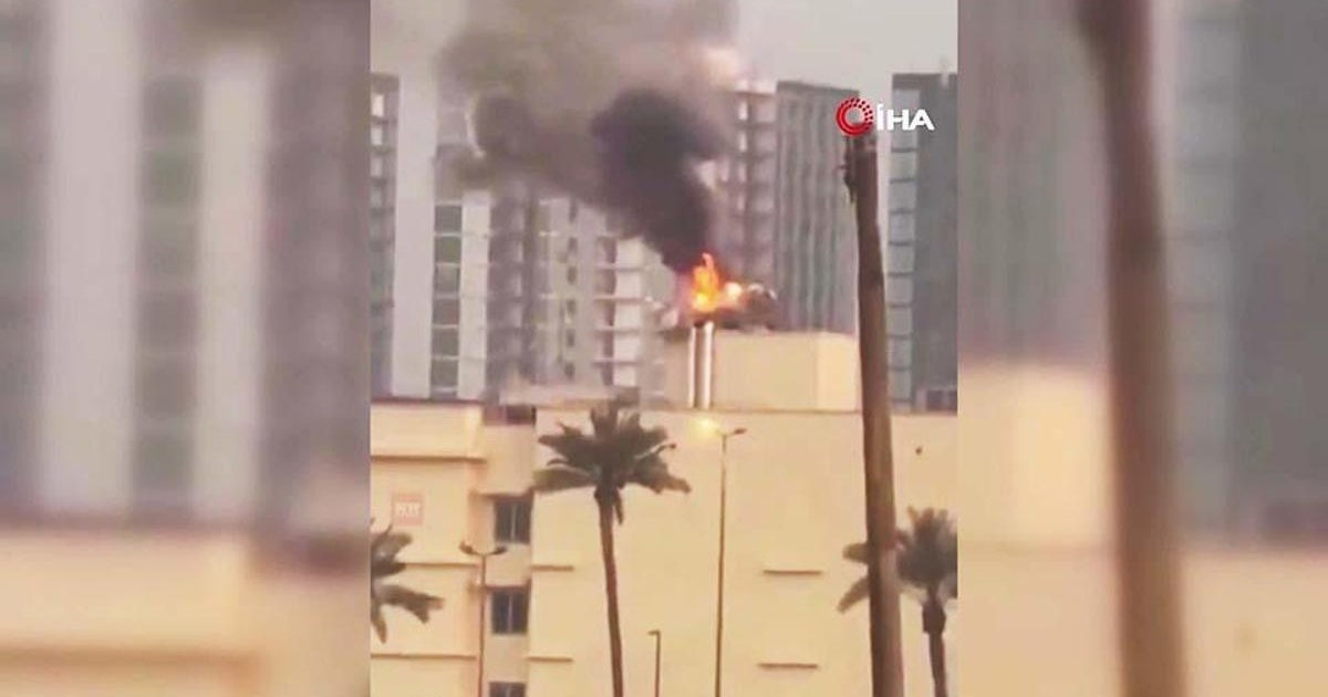 İran, Bağdat'taki ABD Büyükelçiliğini füzeyle vurdu