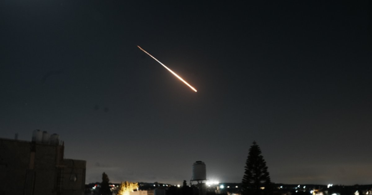 NTV ekibi Tel Aviv'e saldırıyı görüntüledi