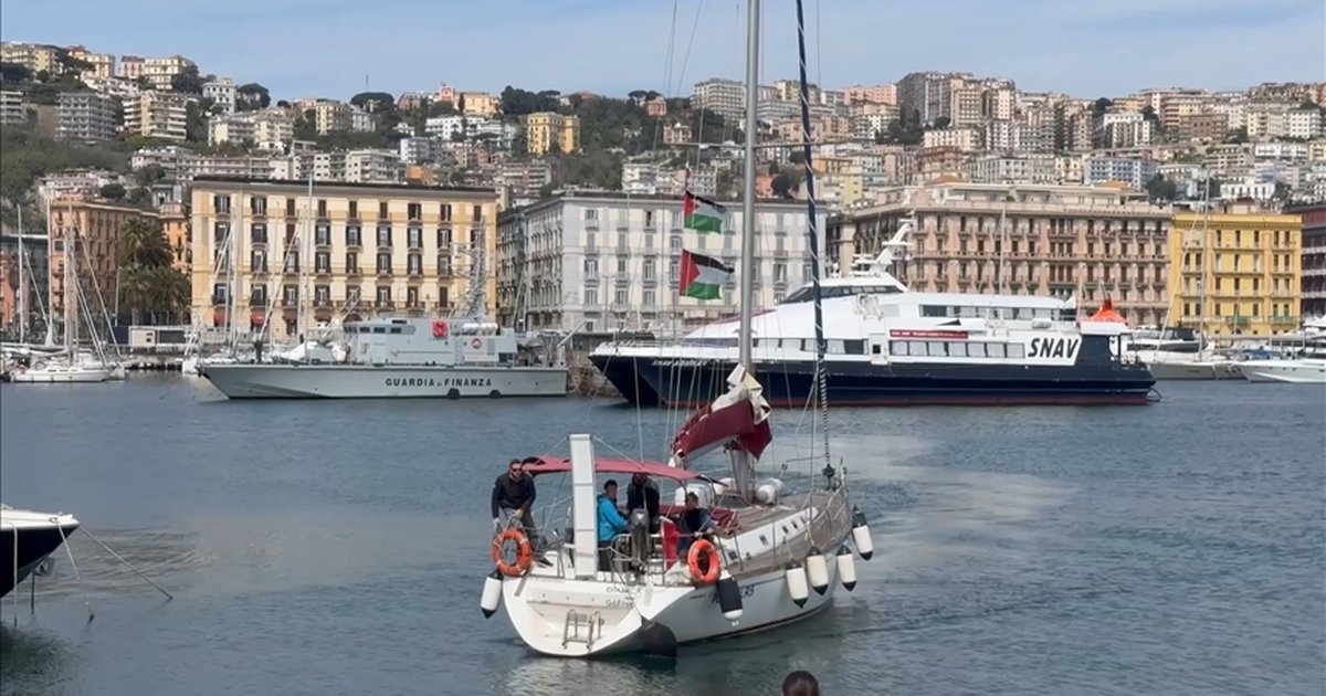 İtalya'da tekneler Gazze'ye yardım için yola çıktı