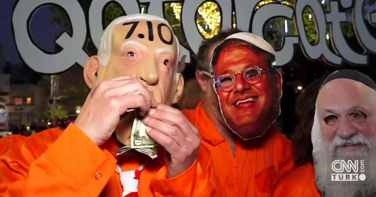 İsrail sokakları karıştı: Savaş karşıtları Netanyahu'ya tepkili