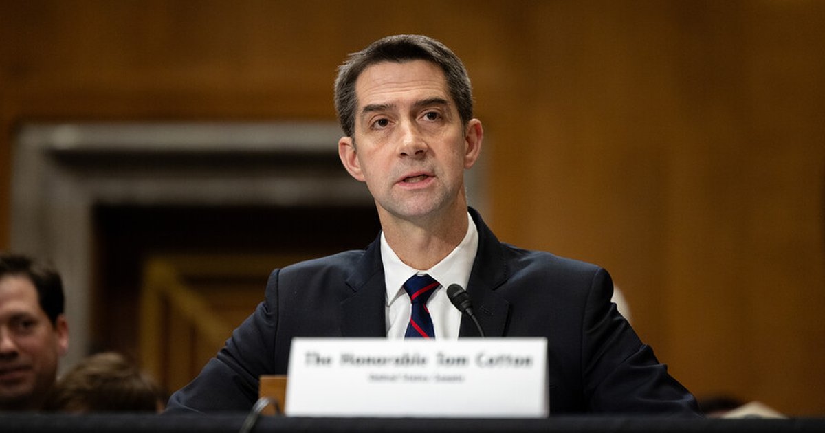 ABD'de Cumhuriyetçi Senatör Cotton'dan Orta Doğu açıklaması