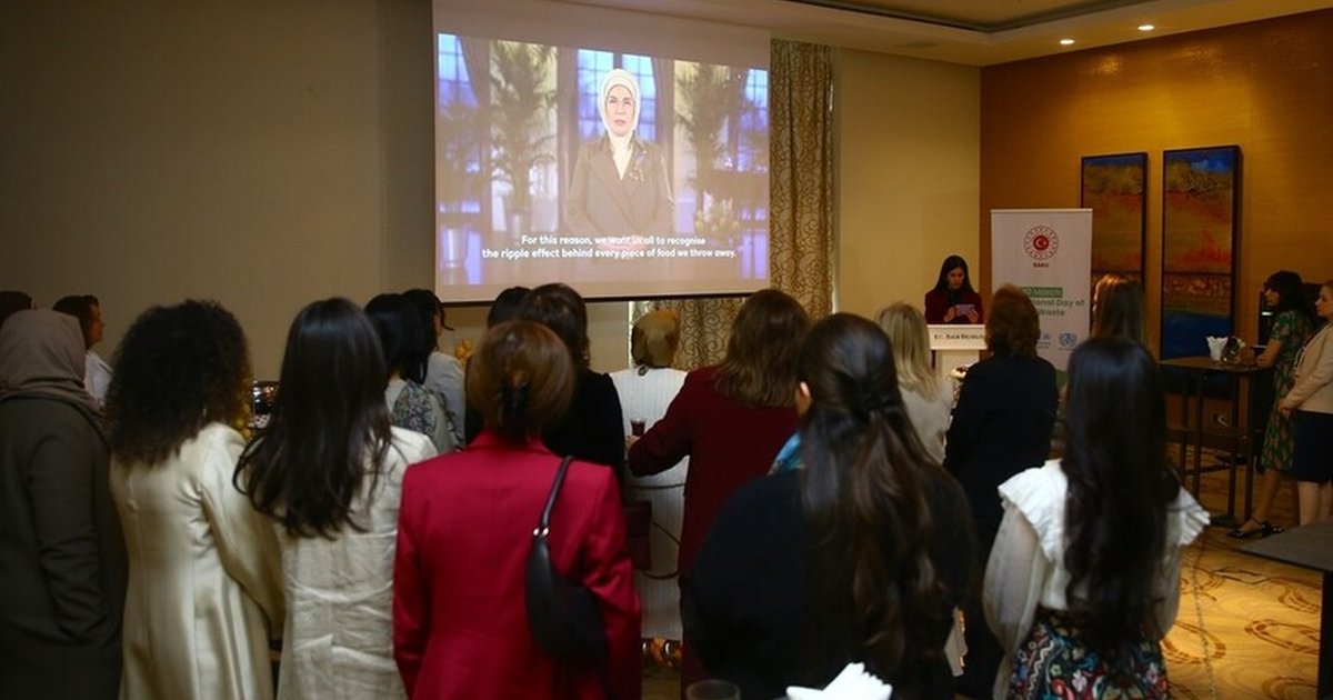 Bakü'de Uluslararası Sıfır Atık Günü Etkinliği