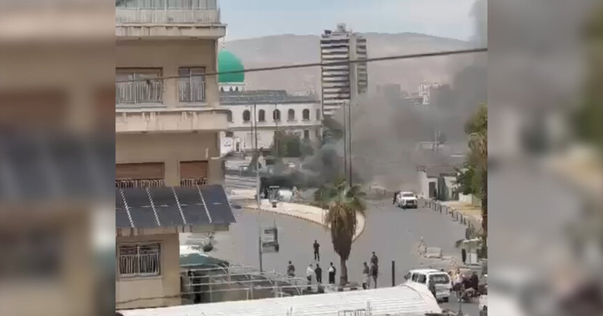 Şam'da patlama meydana geldi