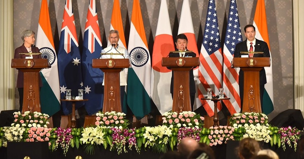 Hindistan'da Quad Dışişleri Bakanları Toplantısı