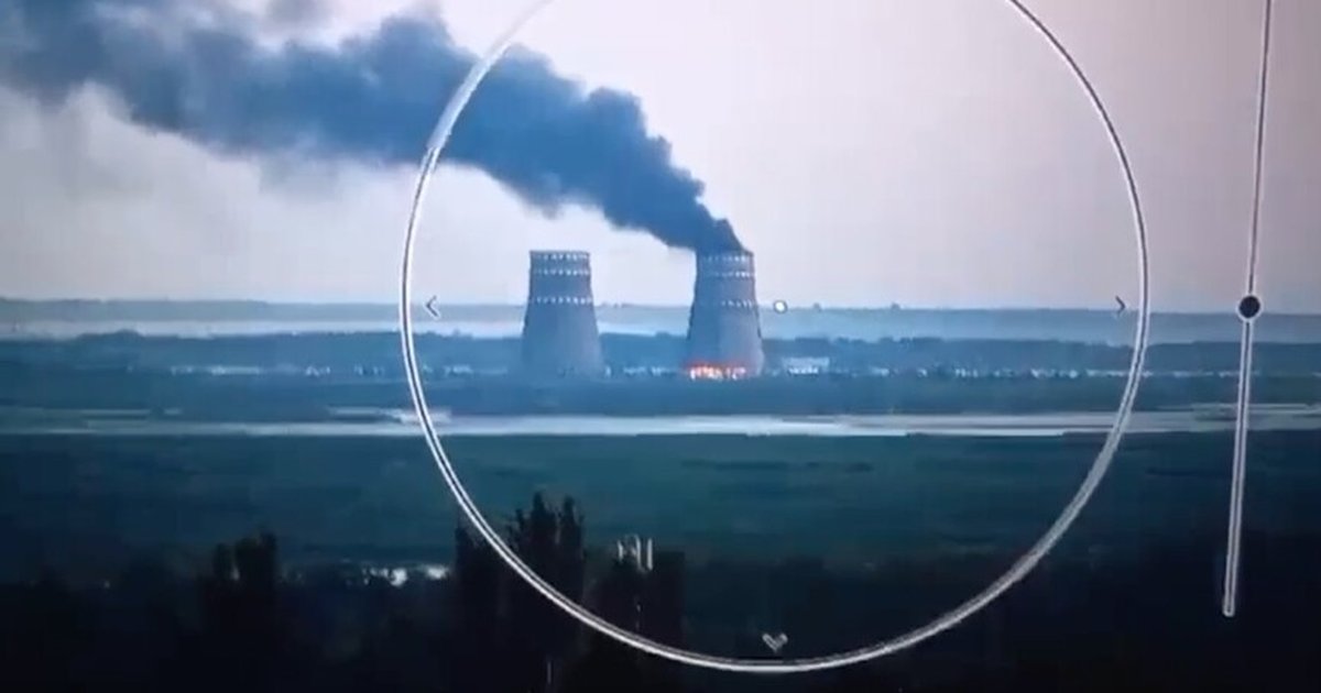 UAEA: Zaporijya Nükleer Santrali'ne İHA saldırısı
