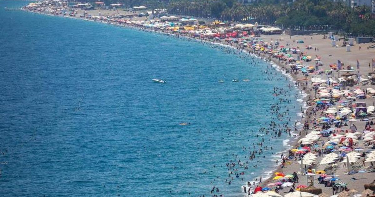 Antalya 5 ayda 3.5 milyon turist ağırladı
