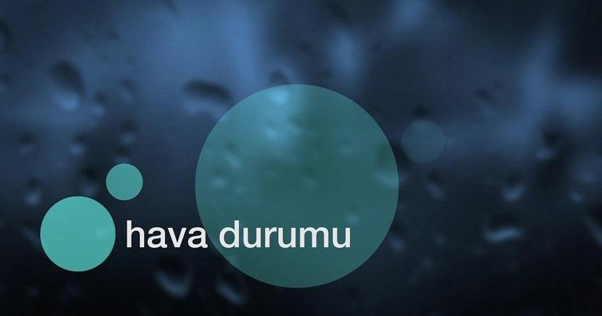 Marmara Bölgesi'nde Hava Durumu 12 Haziran 2026