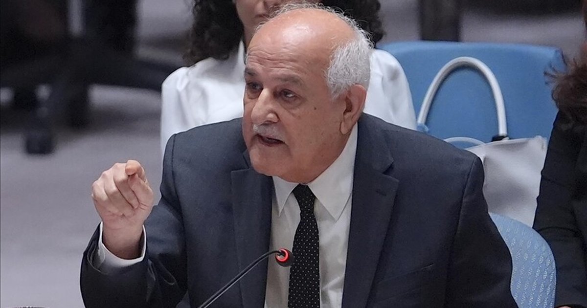 Filistin'in BM Temsilcisi Mansur'dan Gazze çağrısı