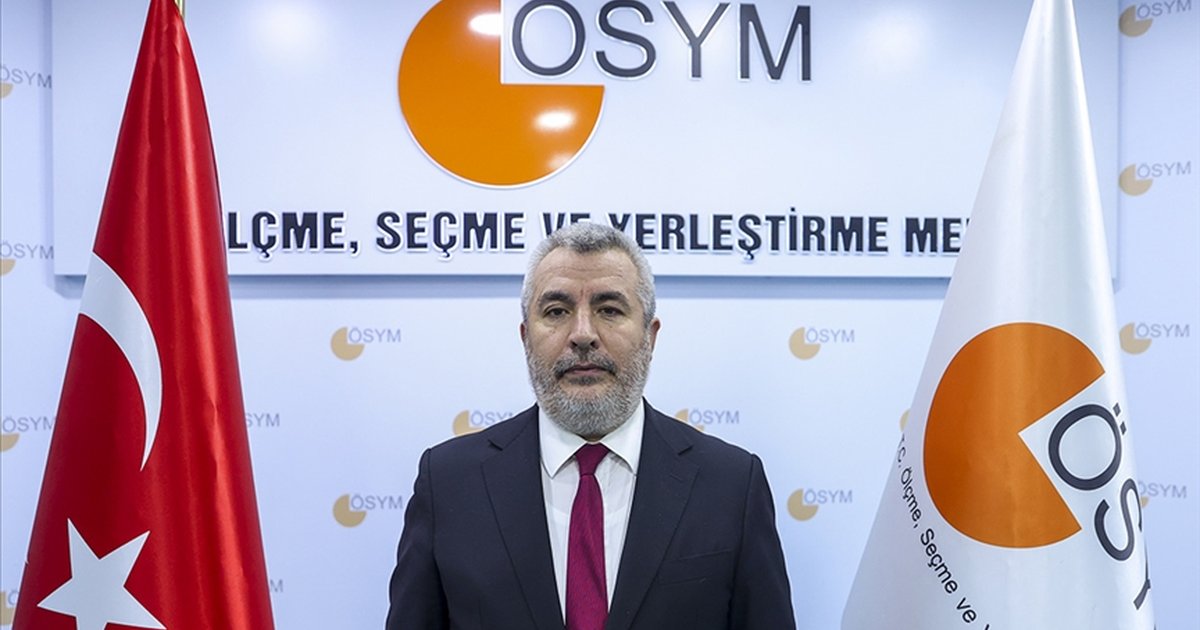 ÖSYM Başkanı Ersoy'dan YKS başvuruları için son gün hatırlatması