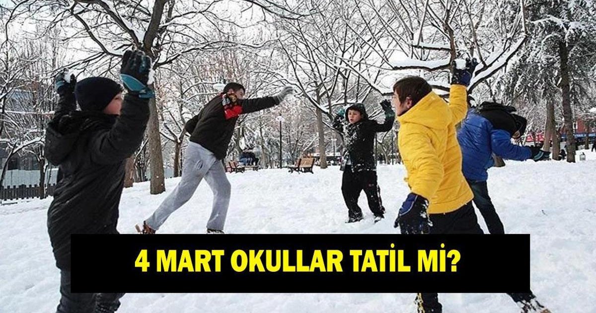 Okulların Tatil Edilip Edilmeyeceği Hakkında Valilikten Açıklama Bekleniyor