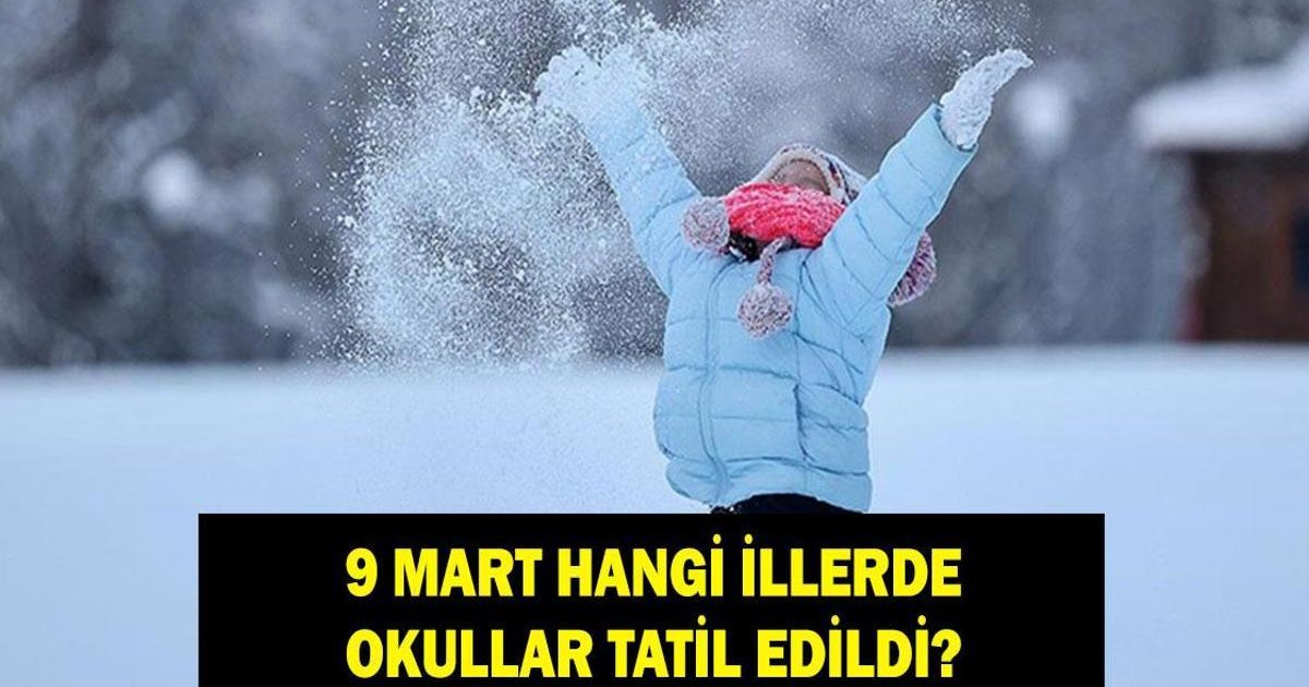 Okullarda Tatil Var Mı? 9 Mart 2026 Valilik Açıklamaları