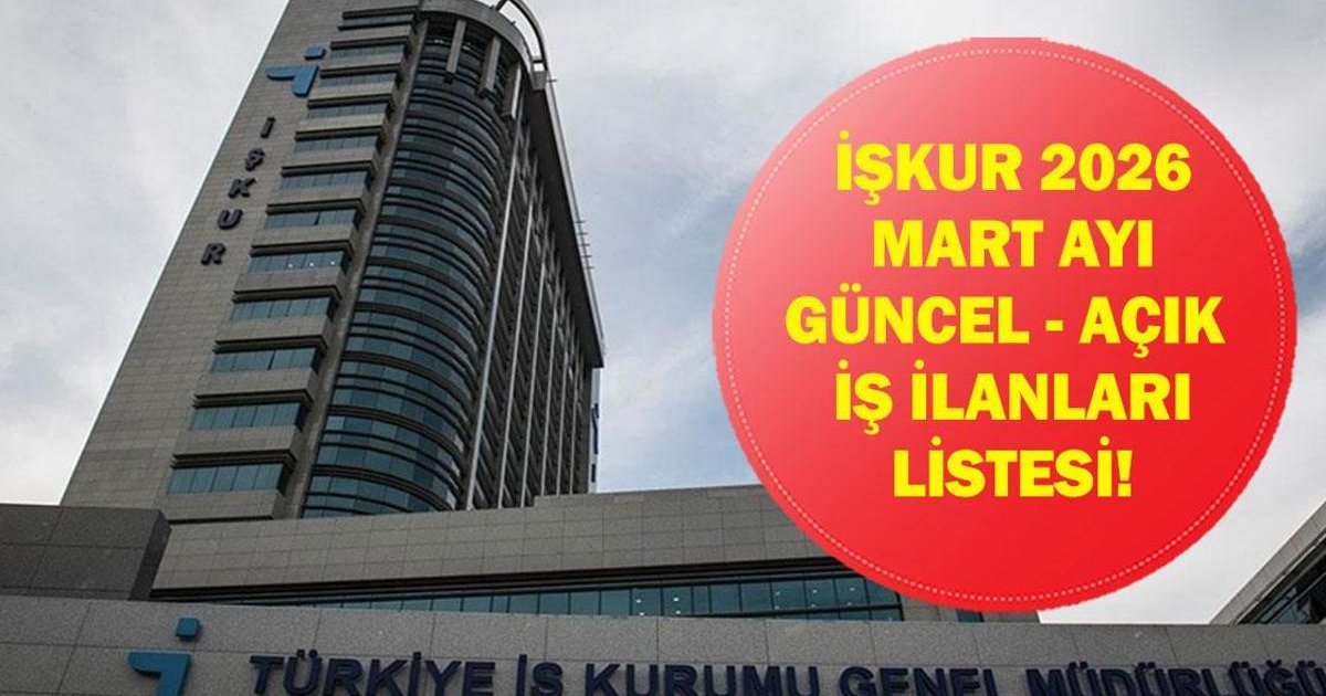 İŞKUR'dan 81 İlde KPSS Şartsız Personel Alımı