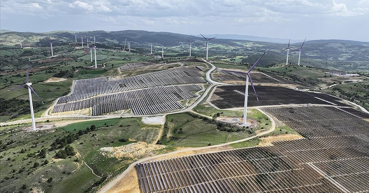 Türkiye'nin güneş ve rüzgar gücü 40 bin megavatı aştı