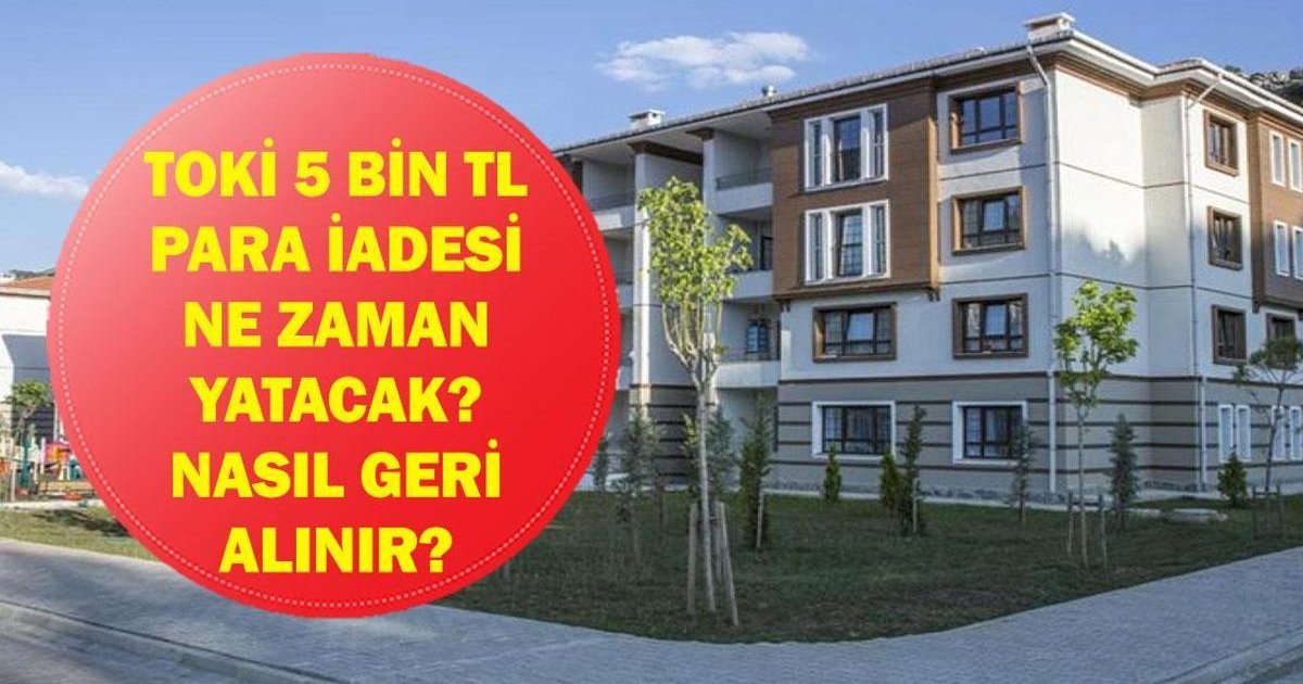 TOKİ Başvuru Ücreti İadesi 2026: İade Koşulları ve Yöntemleri