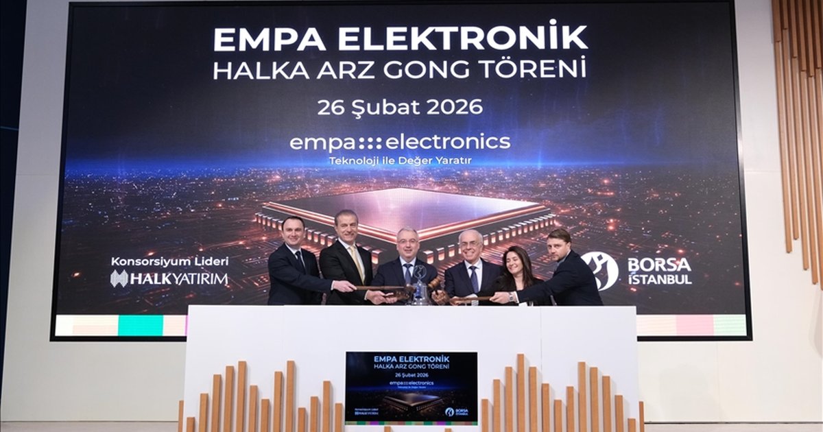 Empa Elektronik Borsa İstanbul'da işlem görmeye başladı