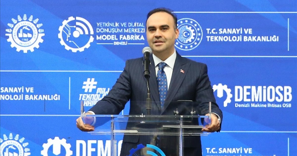 Sanayi ve Teknoloji Bakanı Mehmet Fatih Kacır Denizli'de konuştu