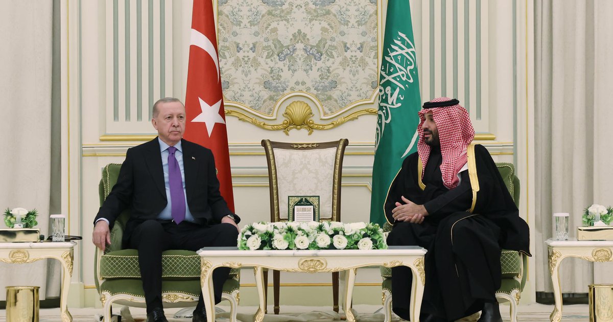 Cumhurbaşkanı Erdoğan'ın Suudi Arabistan ile Görüşmesi