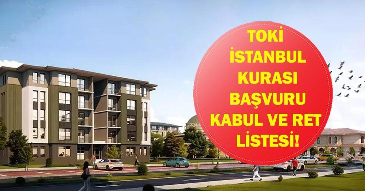 TOKİ İstanbul Kura Çekimi Ne Zaman? Kabul ve Ret Listesi Açıklandı