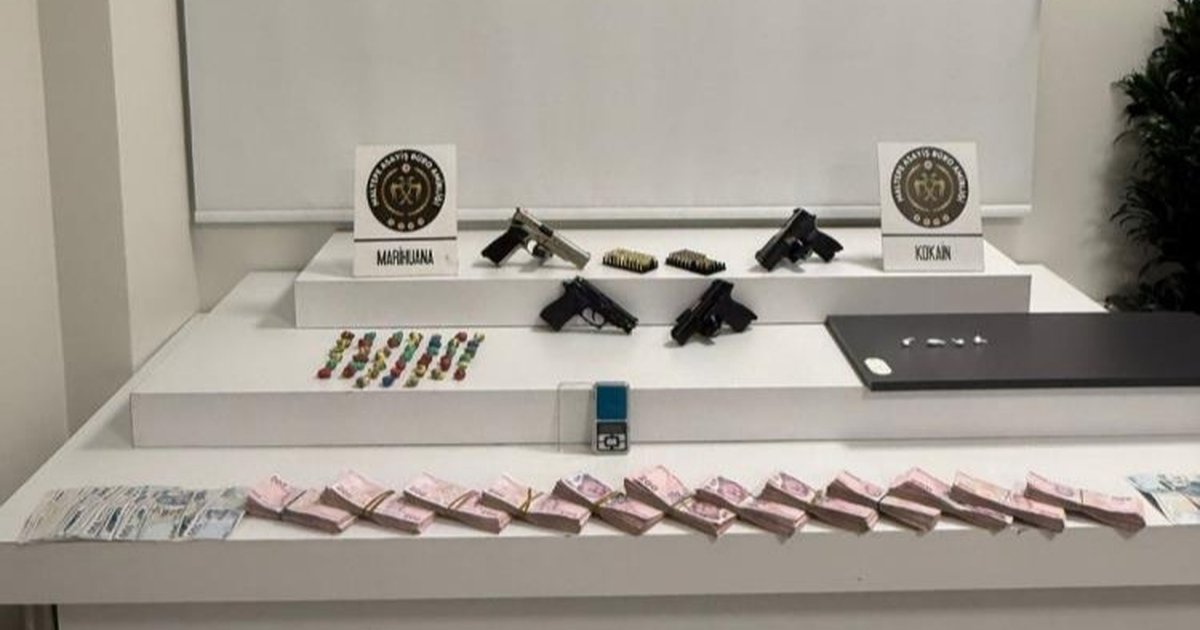 İstanbul Maltepe'de Uyuşturucu Baskını