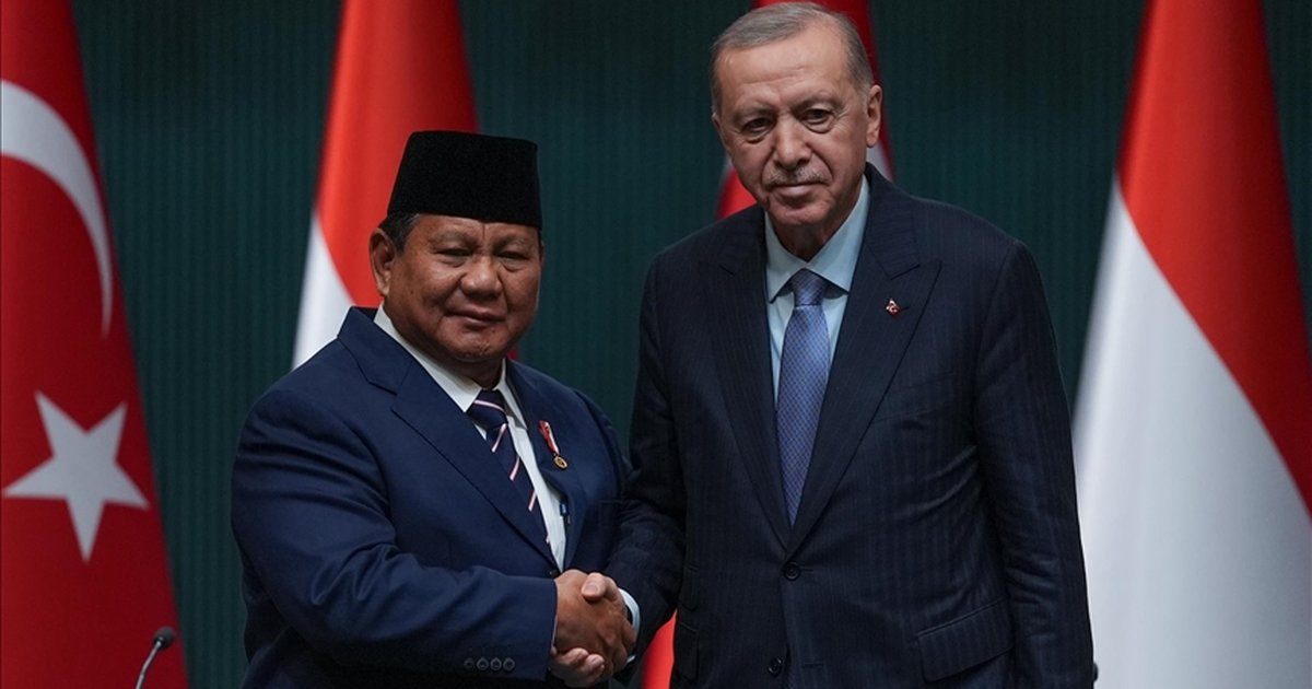 Cumhurbaşkanı Erdoğan, Endonezya Cumhurbaşkanı Subianto ile görüştü