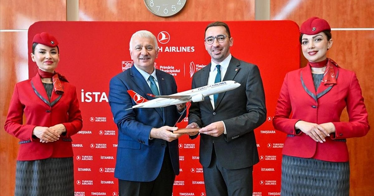 THY Temeşvar'a ilk seferini yaptı