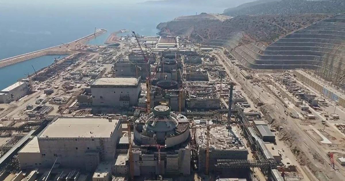 Akkuyu Nükleer Santrali'nde 2. Ünitenin Montajı Tamamlandı