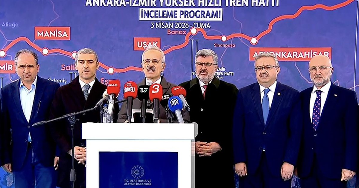 Bakan Uraloğlu: Ankara-İzmir YHT Hattı ile seyahat süresi kısalıyor