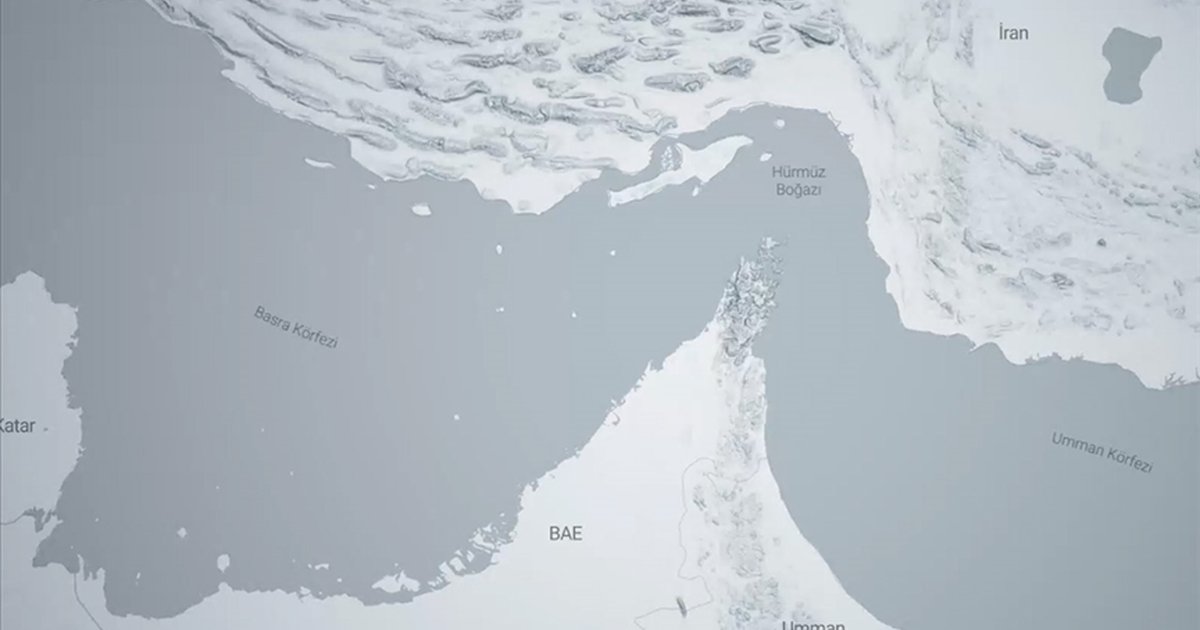 Hürmüz Boğazı'ndan Geçen Gemilerin Rotası