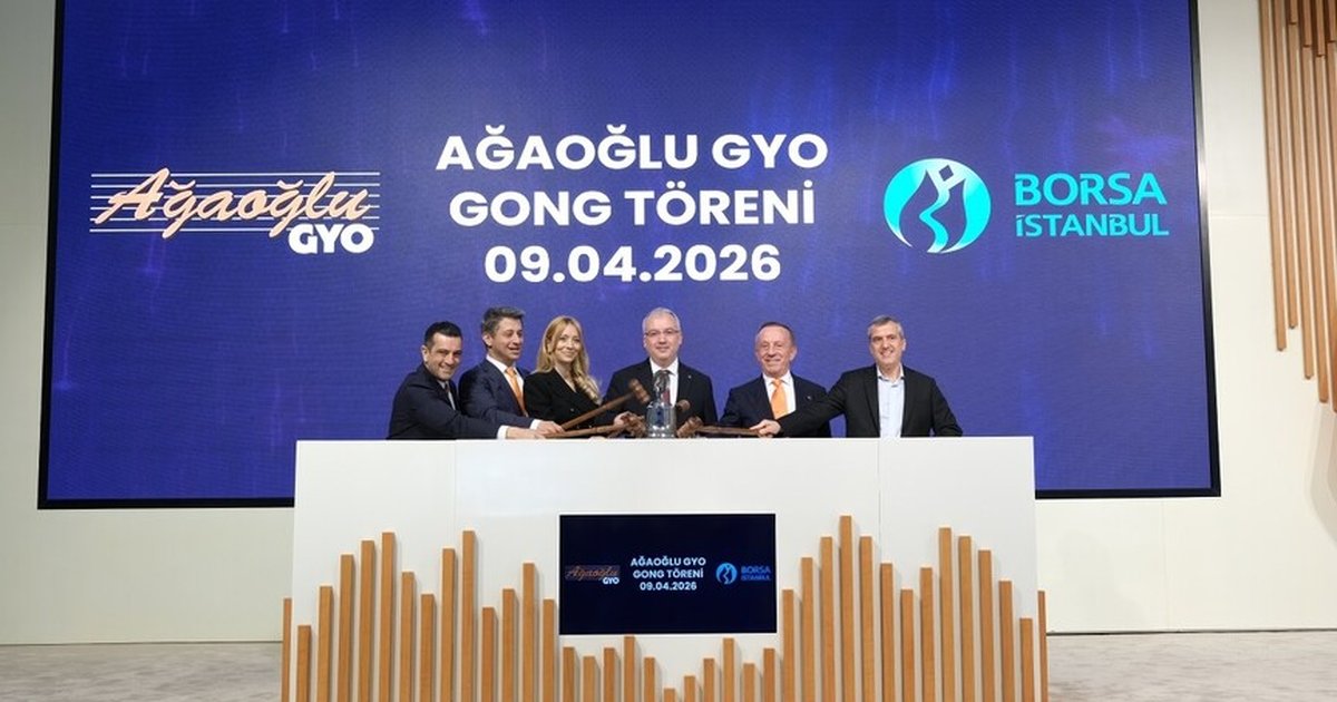 Ağaoğlu GYO Borsa İstanbul'da işlem görmeye başladı