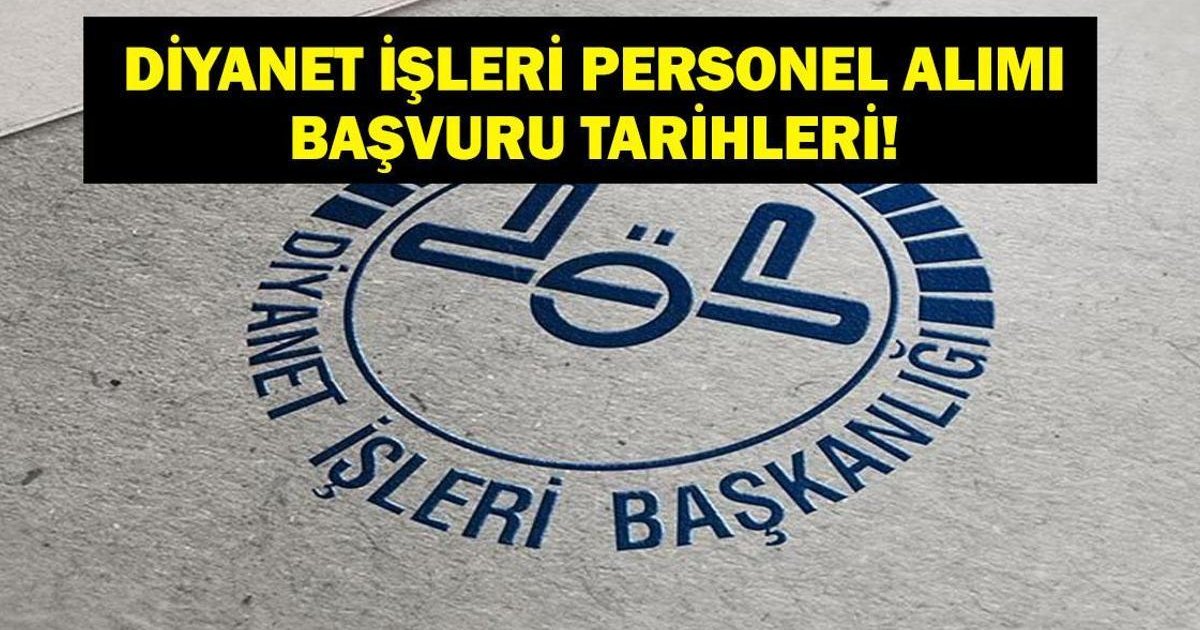 Diyanet İşleri 3209 Din Görevlisi Alımı Başvuruları Ne Zaman?
