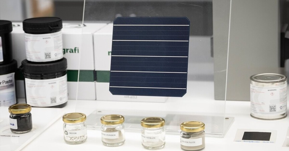 Yerli gümüş pasta güneş panellerinde dışa bağımlılığı azaltacak