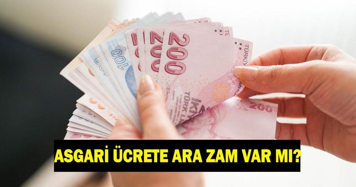Asgari Ücrete Ara Zam Yapılacak mı?