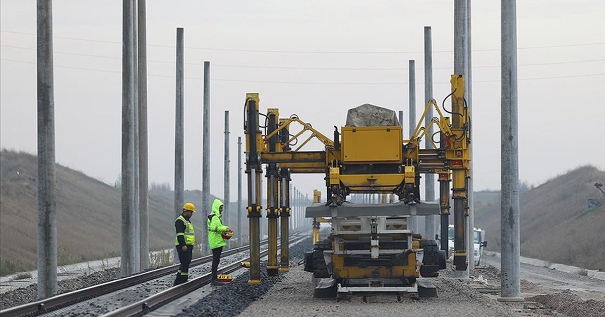 Kuzey Çevre Demiryolu Projesi'ne 6,75 milyar dolarlık finansman