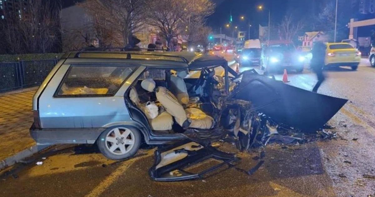 Gümüşhane'de İftara Dakikalar Kala Meydana Gelen Feci Kaza