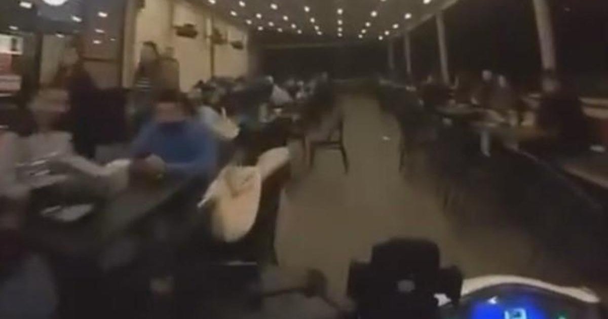 Motosikletli kafe sürücüsüne bin TL'ler ceza