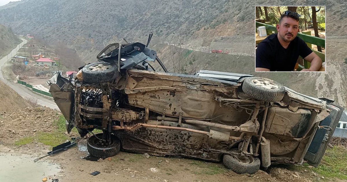 Gümüşhane'de otomobil uçuruma yuvarlandı: 1 ölü
