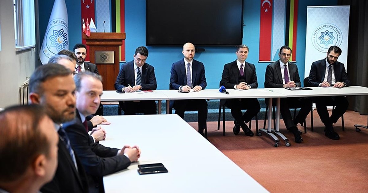 Bilal Erdoğan Brüksel'de Türk STK temsilcileriyle görüştü